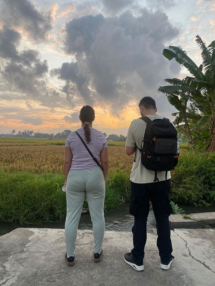 Morning Walk - Sukawati Paddy Field